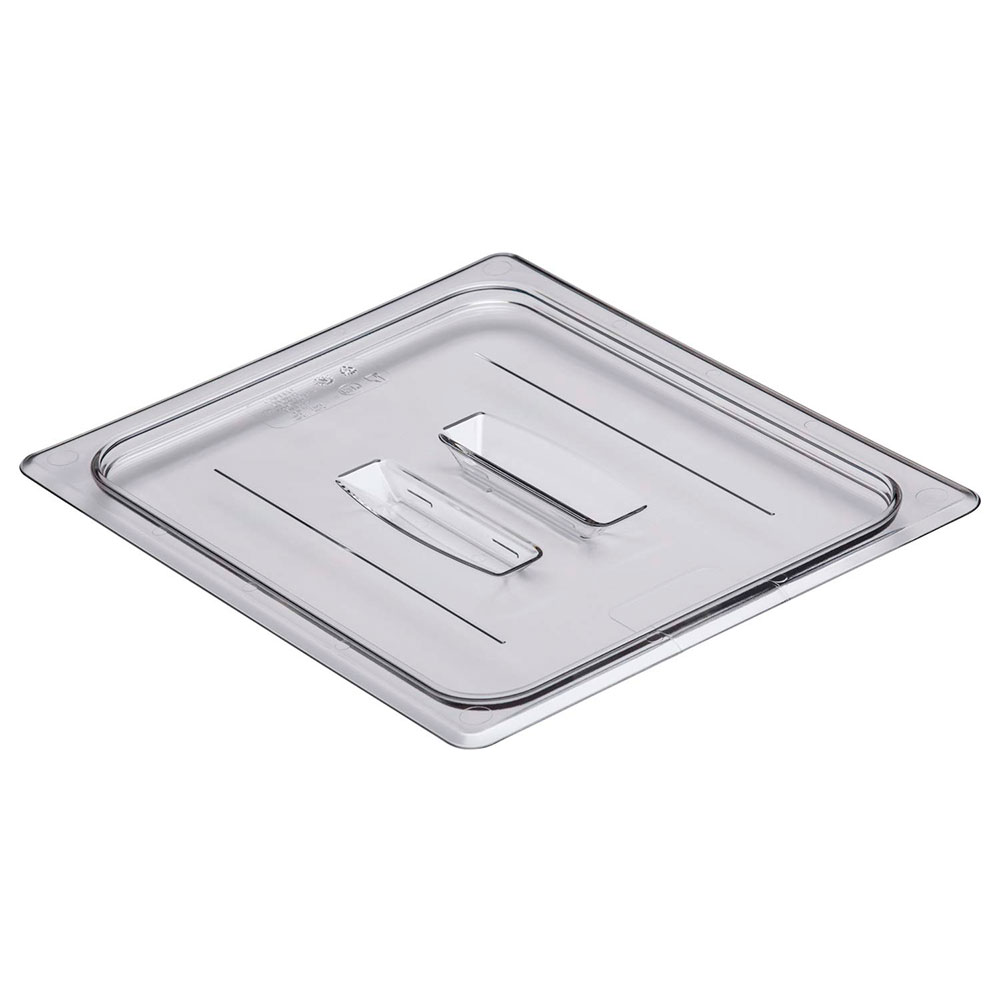 Tapa asa azafate de 1/2 policarbonato transparente Cambro