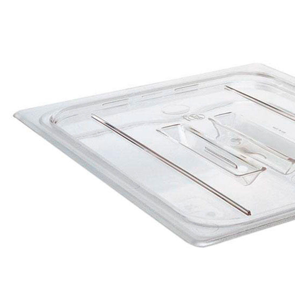 Tapa asa azafate de 1/2 policarbonato transparente Cambro