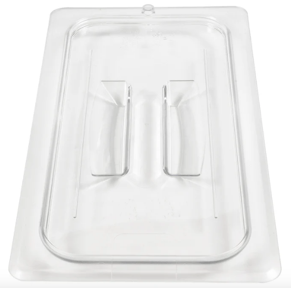 Tapa asa azafate de 1/3 policarbonato transparente Cambro