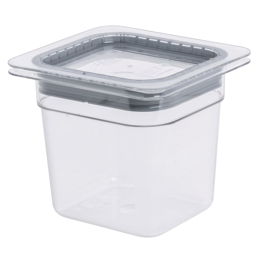 Tapa hermÌ©tica azafate de 1/6 policarbonato transparente Cambro