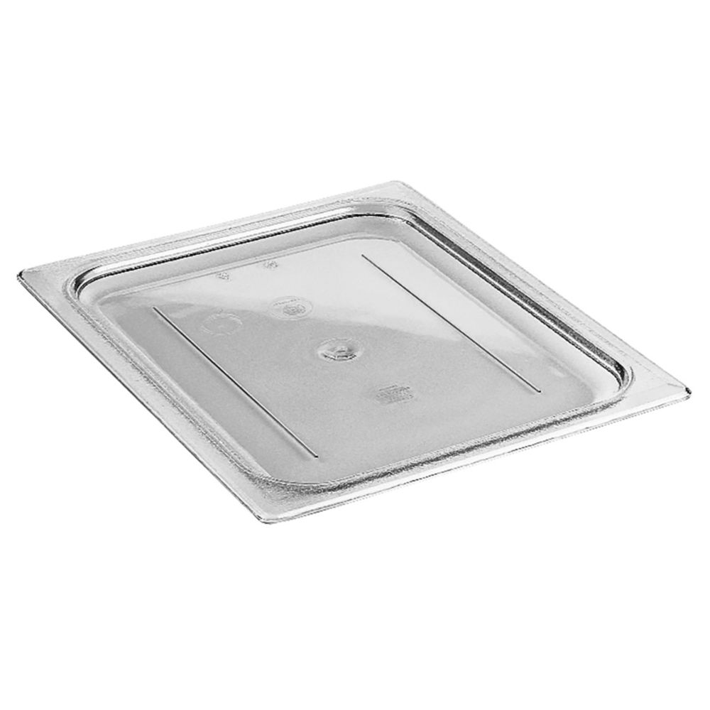 Tapa plana azafate de 1/2 policarbonato transparente Cambro