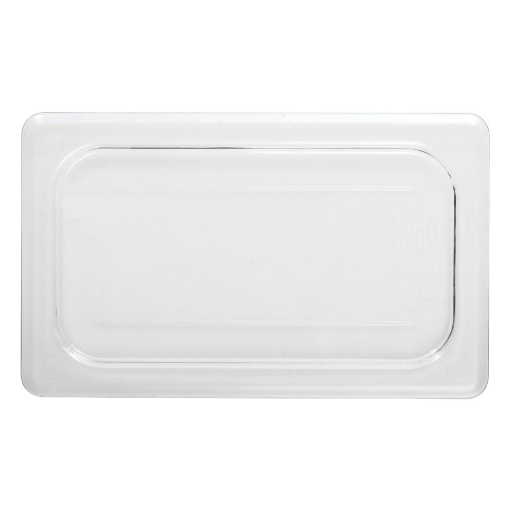 Tapa plana azafate de 1/4 policarbonato transparente Cambro