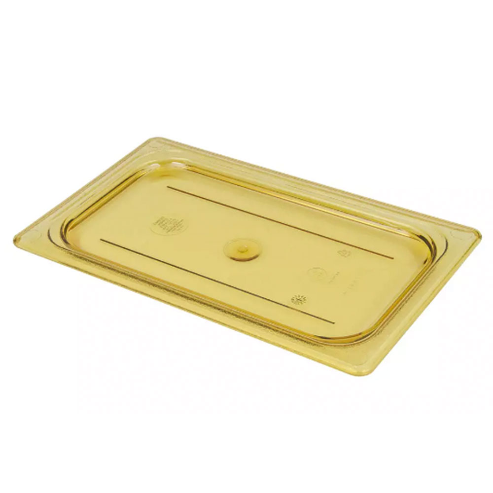 Tapa plana h pan 1/4 ÌÁmbar Cambro