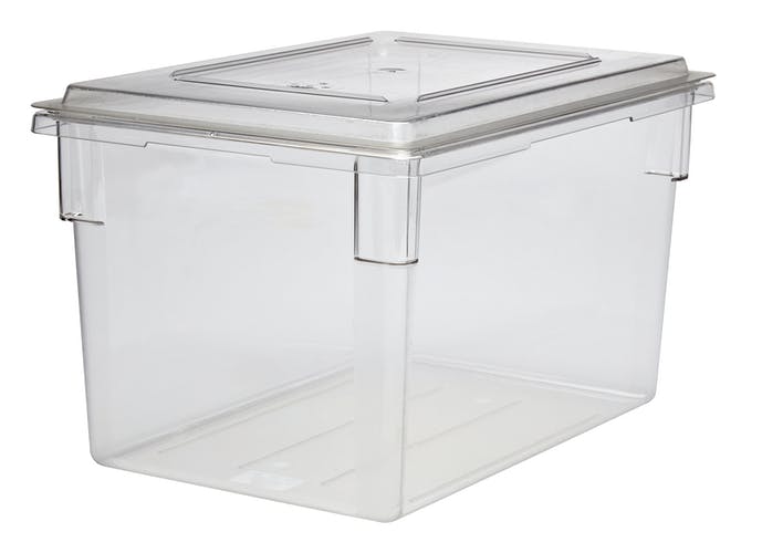 Tapa plana para caja 1826 policarbonato transparente Cambro