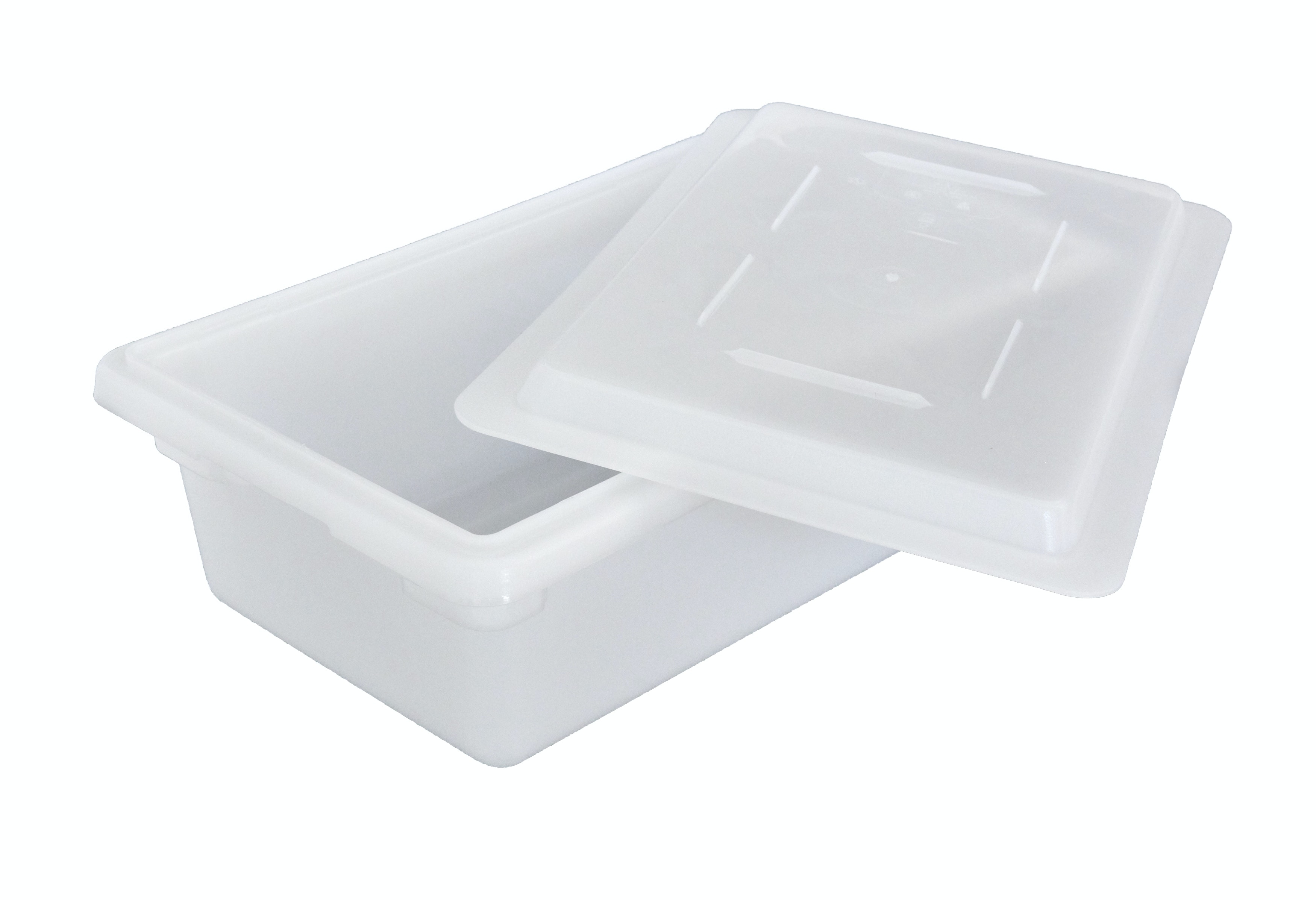 Tapa plana polietileno para caja 1218p blanco Cambro