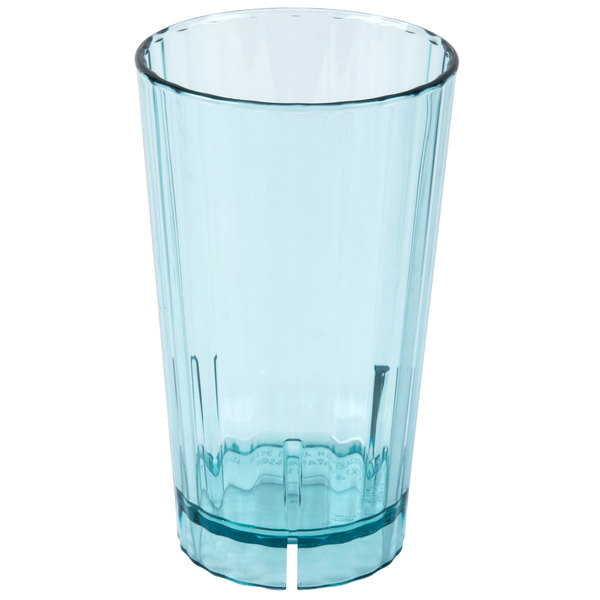 Vaso Huntington policarbonato 10 oz azul celeste Cambro