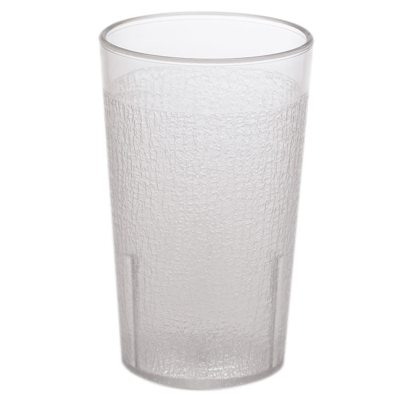 Vaso texturizado 5oz polimero transparente Cambro