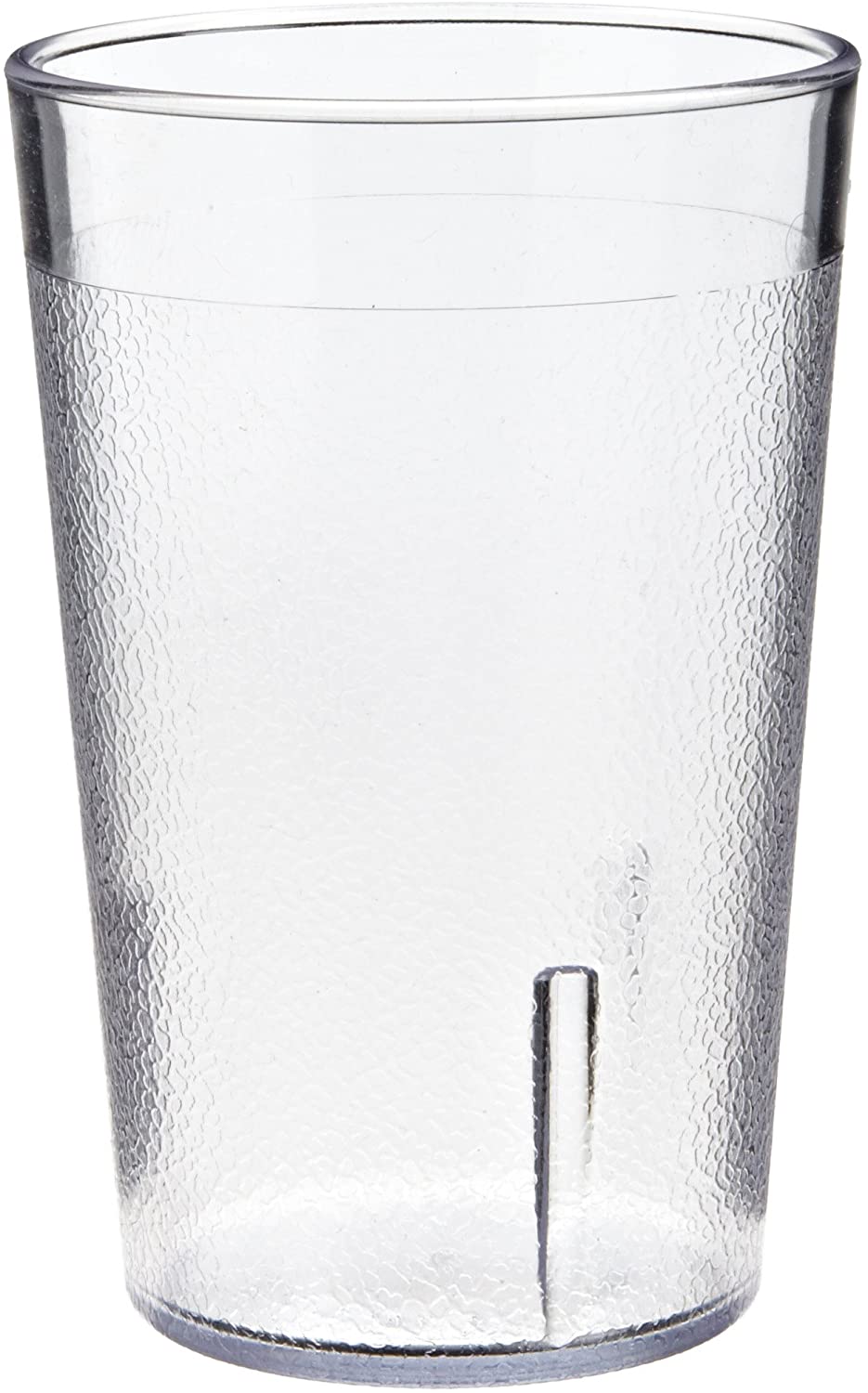 Vaso texturizado 8oz polimero transparente Cambro