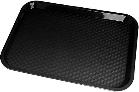 CH BANDEJA RECTANGULAR ANTIDESLIZANTE NEGRA 15X20 CAMBRO