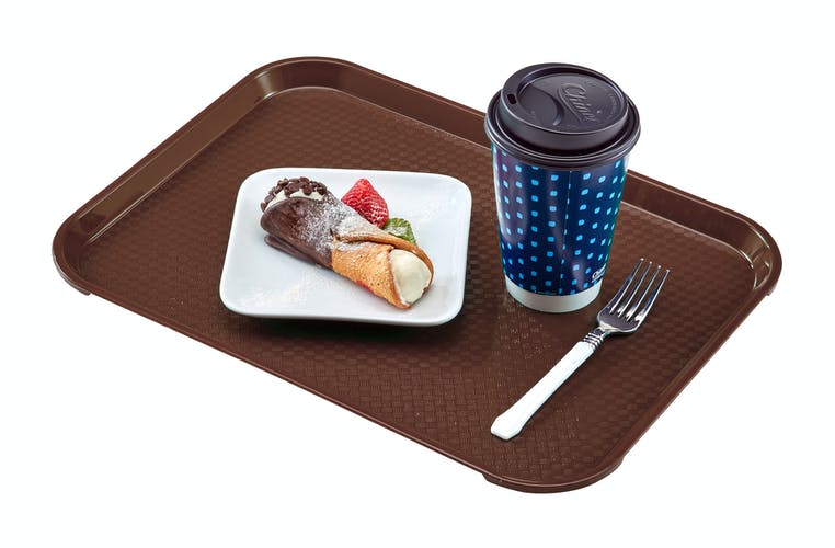 Bandeja servicio 30 x4 1cm polipropileno castaÌ±o Cambro