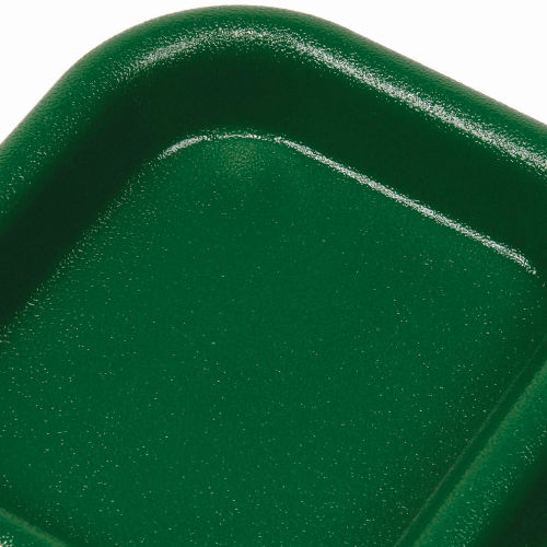 Bandeja servicio 6 compartimientos 25.4 x 36.8 cm policarbonato verde Cambro