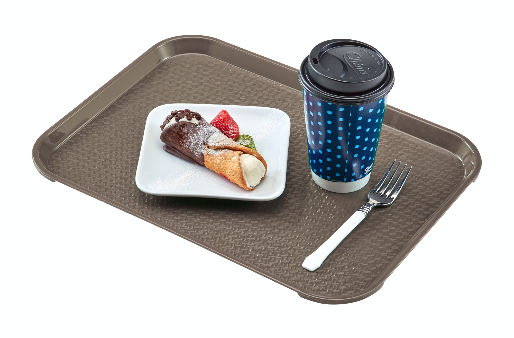 Bandeja servicio polipropileno 36 x 46cm bronceado Cambro