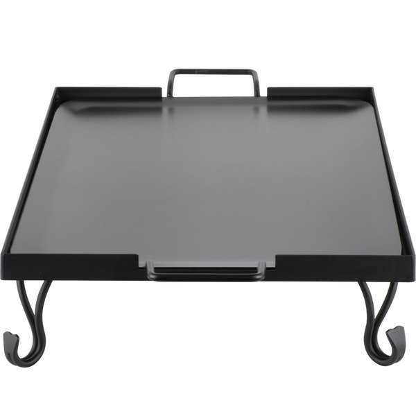 Plancha de hierro forjado de tama–o completo con soporte - American Metal Craft