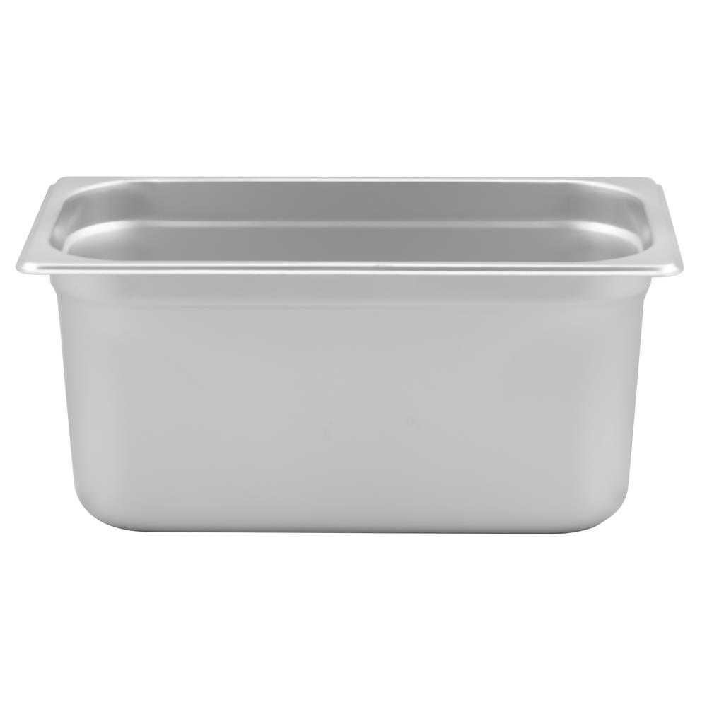 Recipiente para mesas de vapor 6.0 lt inox 1/3 17,6 cm X 32,5 cm ( Azafate) Browne Halco