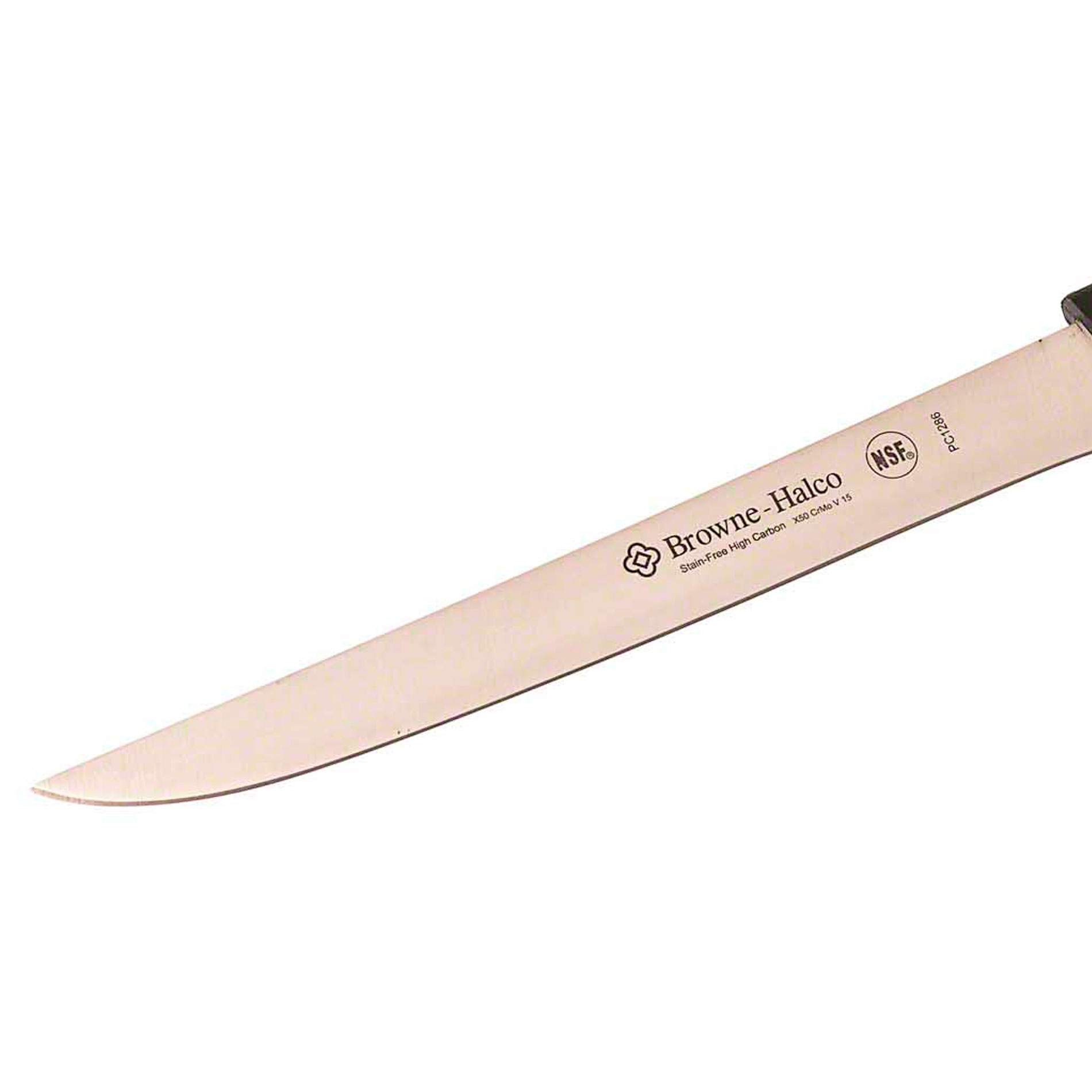 Cuchillo rigido 15.2 cm para deshuesar  en acero inoxidable - Browne Halco