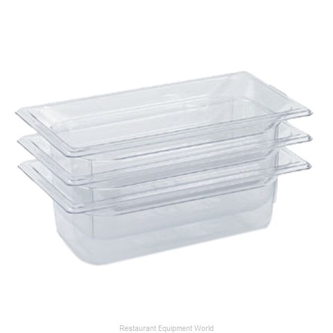 Recipiente GN 1/3 de 4&quot; en policarbonato transparente - Vollrath