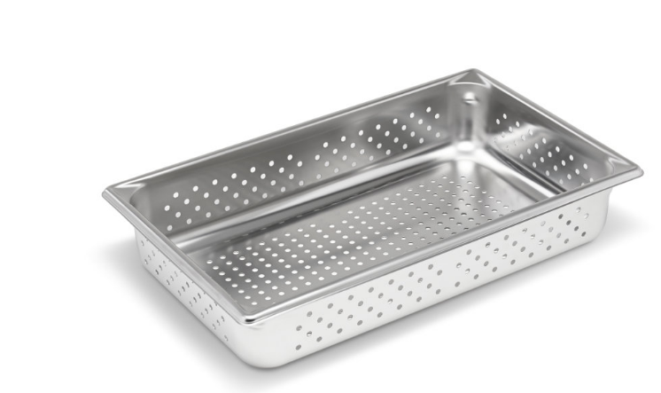 Recipiente full perforado 10cm profundo inox Vollrath