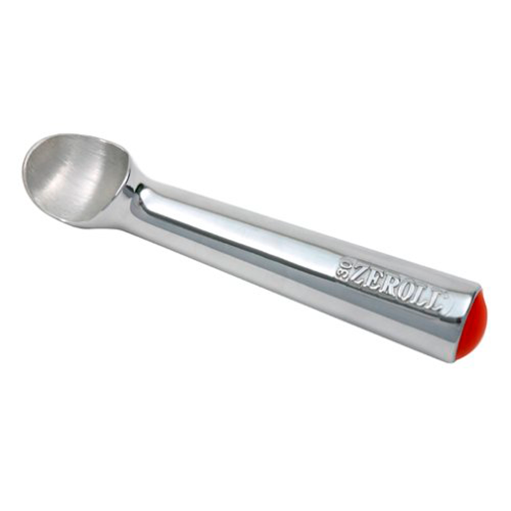 Cuchara para helado en aluminio con fluido conductor de calor al interior, cap. 1 oz Zeroll