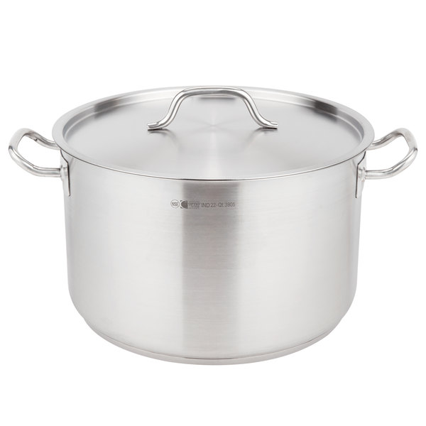 Olla con tapa para salsas Optio inox 20.8 lt - Vollrath