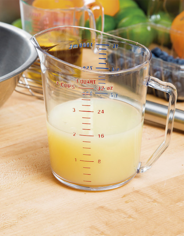 Jarra medidora transparente de 1 lt - Cambro