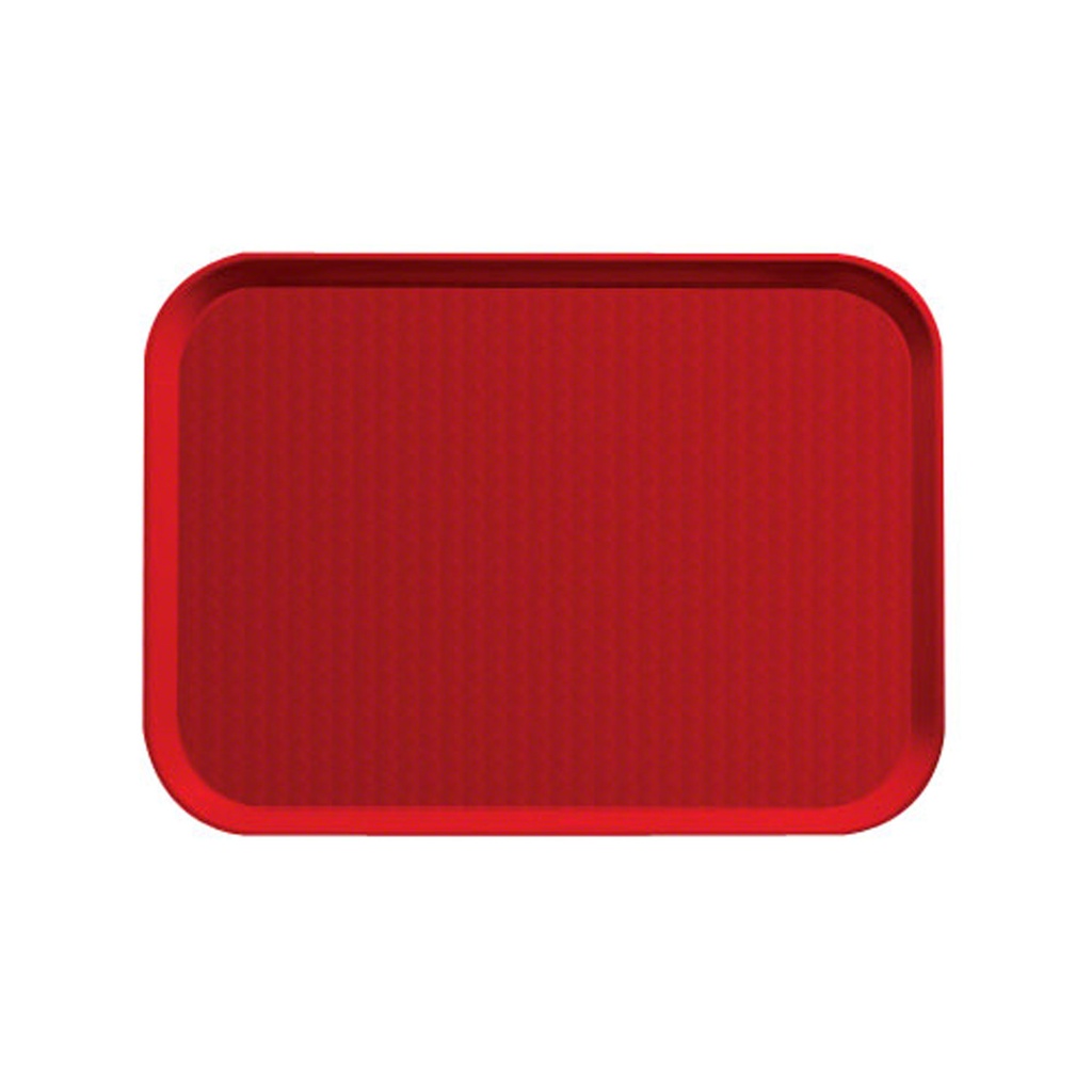 Bandeja servicio 26.5 x 34.5cm polipropileno rojo - Cambro USA