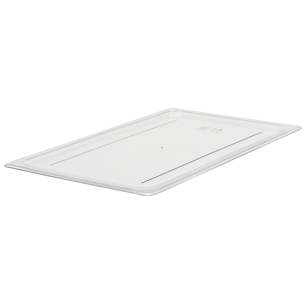 Tapa plana azafate full policarbonato transparente - Cambro China