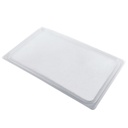 Tapa plana con sello para azafate full de policarbonato - Cambro