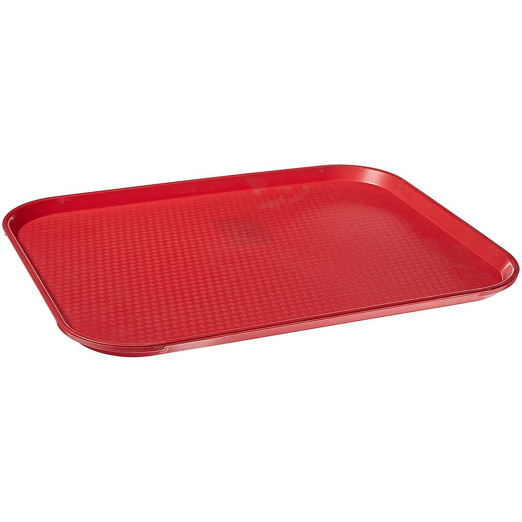 Bandeja servicio polipropileno 36 x 46cm rojo - Cambro China