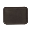 Bandeja antideslizante rectangular 38 x 51.5 cm bronceado - Cambro China