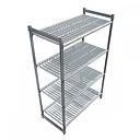 Unidade Fija 4 Estantes Ventilados Basics 46 X 153 X 183Cm - Cambro