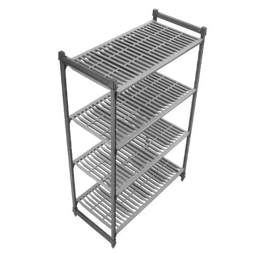 Unidade Fija 4 Estantes Ventilados Basics 61 X 91 X 183Cm - Cambro