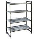 Unidade Fija 4 Estantes Ventilados Basics 61 X 138 X 183Cm - Cambro