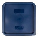 Tapa para los recipientes cuadrados 11, 17 y 20 lt azul-Cambro China