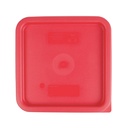 Tapa para recipientes cuadrados 5.7 y 7.6lts rojo - Cambro China