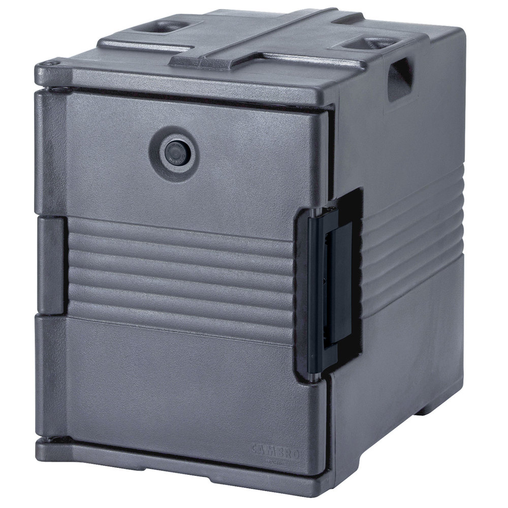 Transportador isotermico carga frontal 63.5 x 45.7 x 63.5cm gris - Cambro