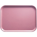 Bandeja fibra vidrio rectangular 38 x 51.5 cm rubor - Cambro China