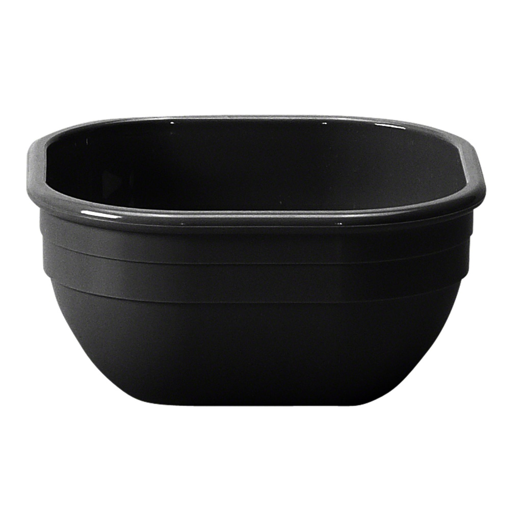 Tazon cuadrado 9 oz policarbonato negro - Cambro USA