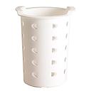 Cilindro para cubiertos alto 11,4 cm polietileno blanco - Cambro USA