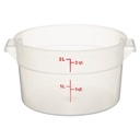 Recipiente redondo 1.9lts. polipropileno translucido - Cambro USA
