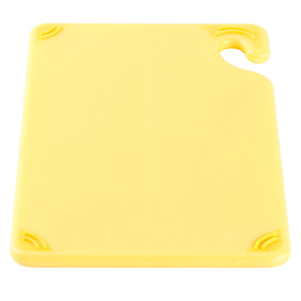Tabla amarilla corte con antideslizante 15" x 20" x 1/2" - San Jamar