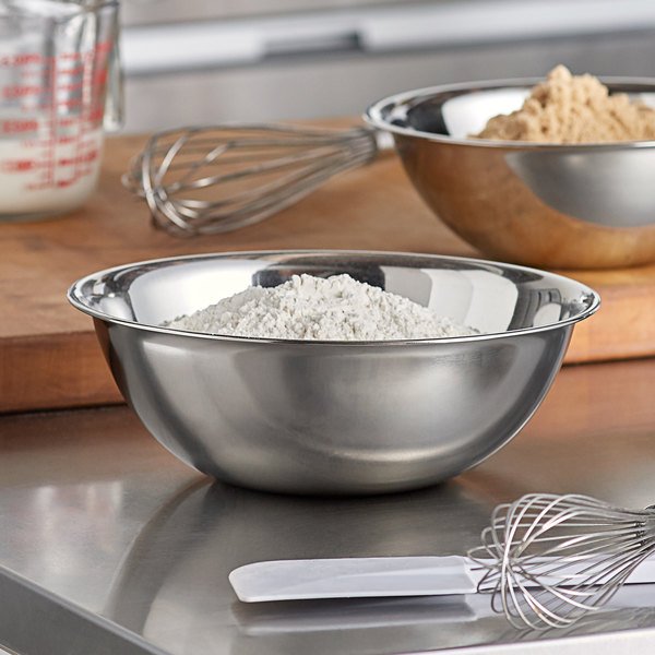 Bowl para Mezclar 3.8 lt 27cm de diam. en Acero Inoxidable - Browne