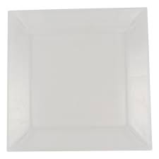 Plato Cuadrado Mix-up de Vidrio Templado, 25.5x25.5 cm - Arcoroc