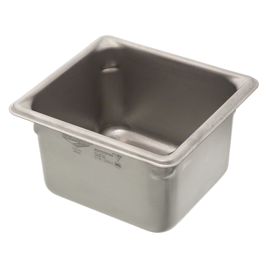 Recipiente 1/6 mesas de vapor 1.7 lts inox - Vollrath