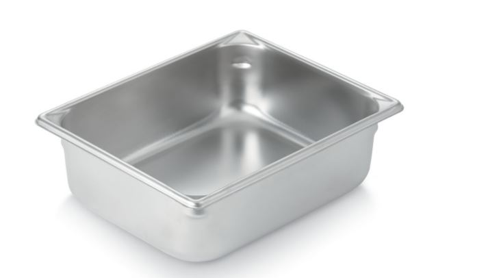 Recipiente 1/2 mesas de vapor 6.3lts inox - Vollrath