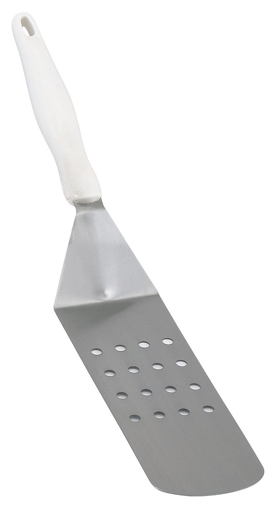 Espatula perforada mango blanco inox - Vollrath