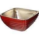 [47619-20] Tazón cuadrado color rojo cabernet - Vollrath