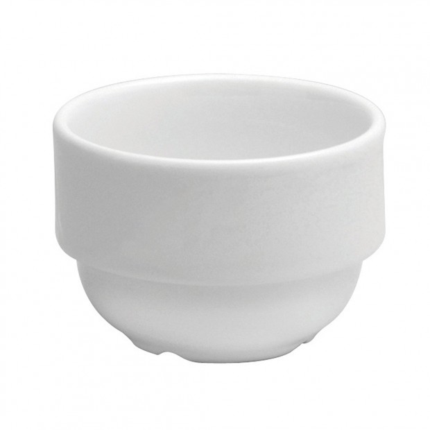 Taza consomé sin asas 280ml blanco brillante  - Oneida