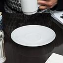 [22712] Platillo para Pocillo de Vidrio Templado, 20 cm - Restaurante - Arcoroc