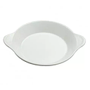 [F8010000691-O] Cacerola huevos porcelana 19.4 x 15.8cm blanco brillante  - Oneida