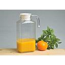 [30629-O] Jarra vidrio acanalado con tapa 1.7 lt (57 oz) (Outlet) - Arcoroc